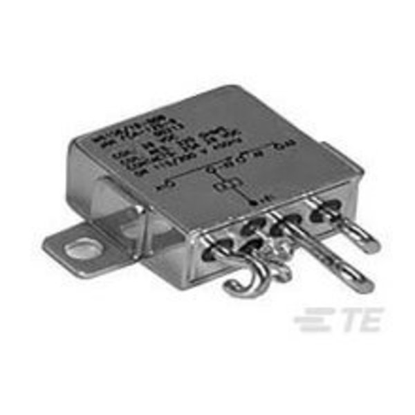 Te Connectivity Power/Signal Relay, 1 Form C, Spst-Co, 0.03A (Coil), 25A (Contact), Ac Input, Panel Mount 7-1617748-7